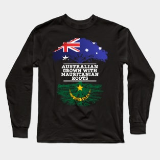 Australian Grown With Mauritanian Roots - Gift for Mauritanian With Roots From Mauritania Long Sleeve T-Shirt